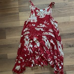 Free People Floral Swing Slip